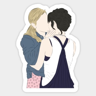 Dani and Jamie - The Haunting of Bly Manor Sticker